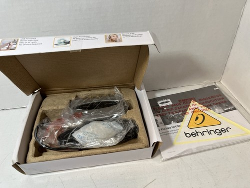 Nuovo behringer phono ufo202 - nuovo,